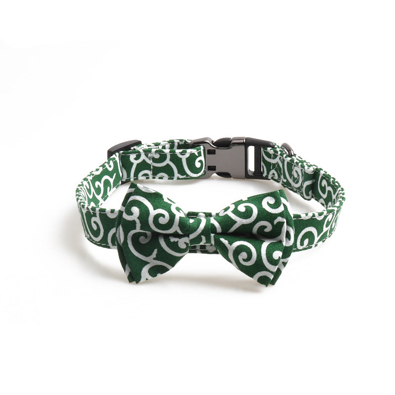 Half Metal Buckle Tang Grass Pet Collar