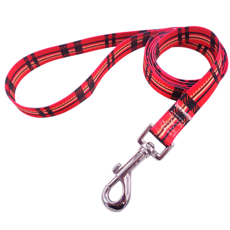 Bright And Novel Multi-color Pet With Colorful Dog Leash