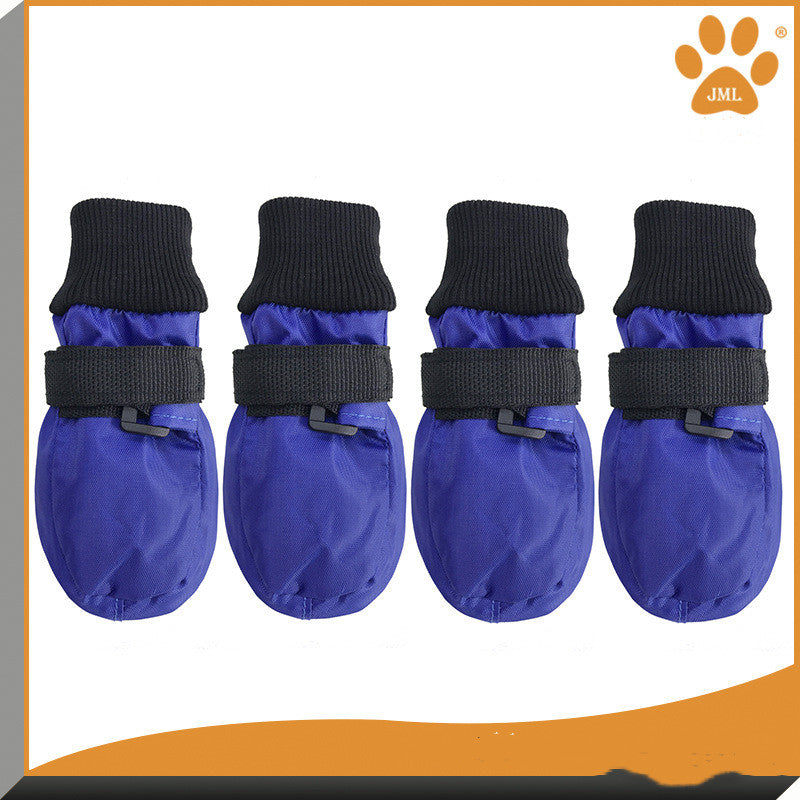 Waterproof walking pet shoes