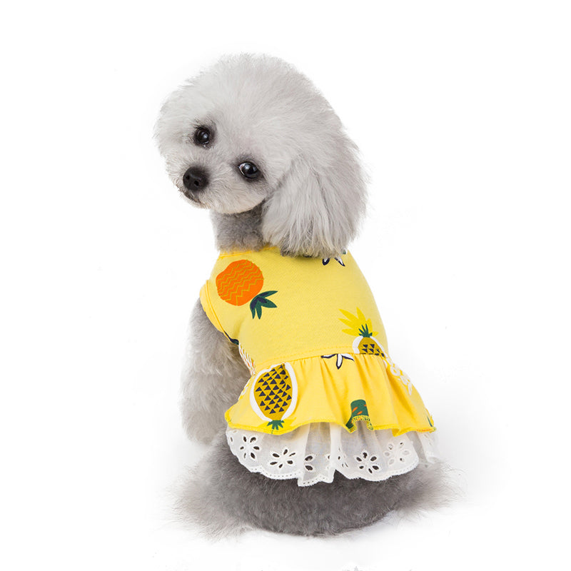 Spring And Summer Puppy Clothes Dog Clothing Pet Supplies